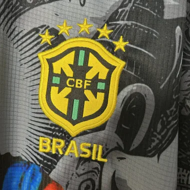 25-26 Brazil Black Jesus special jersey