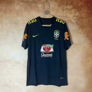 25-26 Brazil blue training jersey