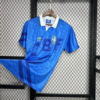 91-93 Brazilië uitwedstrijd retro-shirt