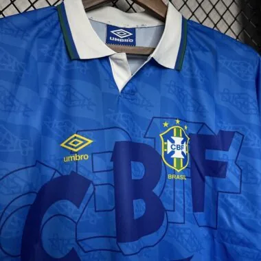 91-93 Brazilië uitwedstrijd retro-shirt