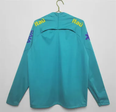 Brazil blue sweater