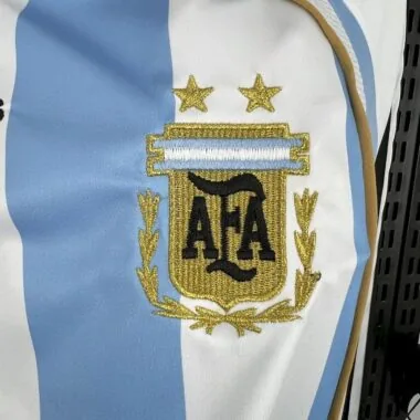 2006 Argentina Home Retro Long Sleeve Jersey