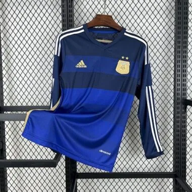 Retro-uittenue met lange mouwen van Argentinië uit 2014