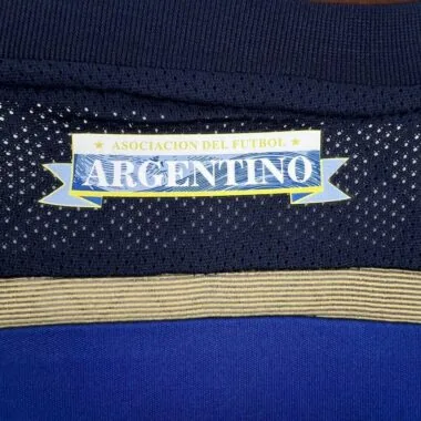 2014 Argentina away retro long sleeve jersey