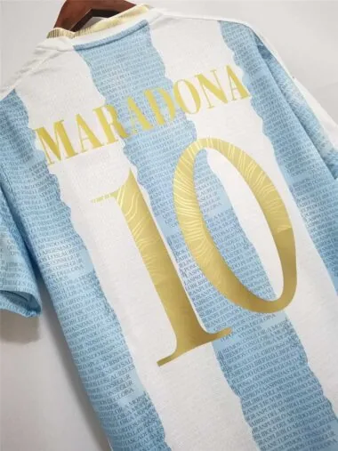 2021 Argentinië Herdenkingseditie Wit Blauw