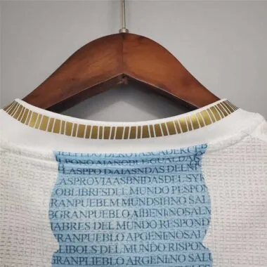 2021 Argentinië Herdenkingseditie Wit Blauw