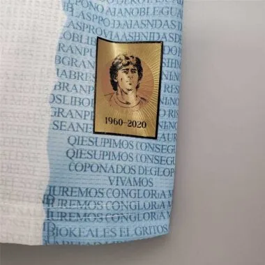 2021 Argentinië Herdenkingseditie Wit Blauw
