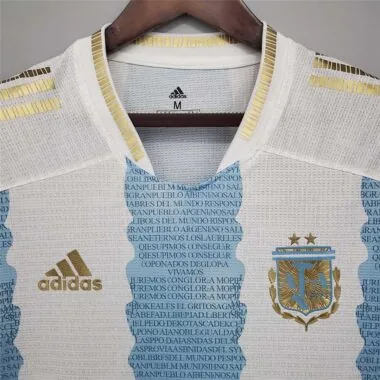 2021 Argentinië Herdenkingseditie Wit Blauw