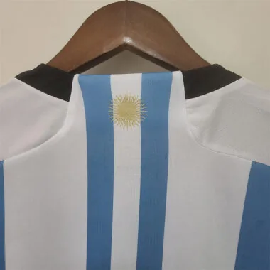 2022 Argentinië thuisshirt met lange mouwen