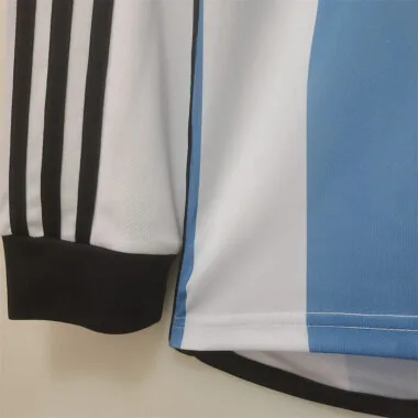 2022 Argentinië thuisshirt met lange mouwen