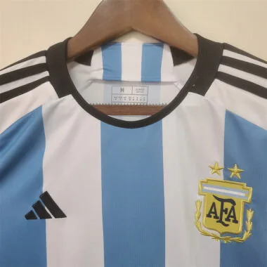 2022 Argentinië thuisshirt met lange mouwen