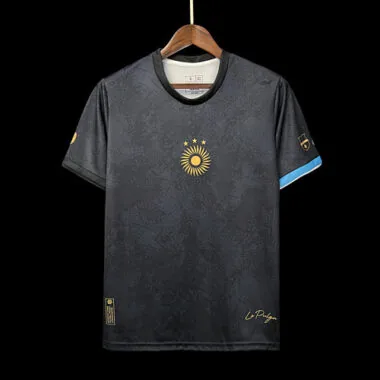 2023 Argentinië 'Black Messi' Special Edition-shirt