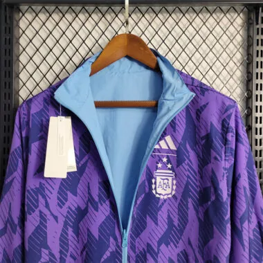 2023 Double-sided Windbreaker Argentina 3-star