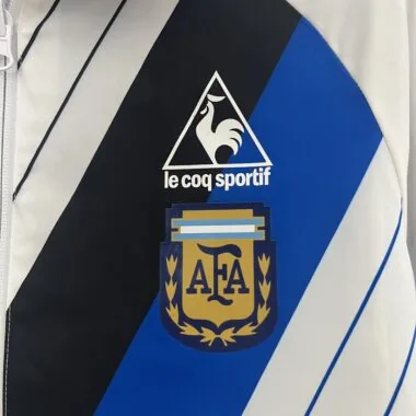 2024 Argentina blue and white Reversible windbreaker