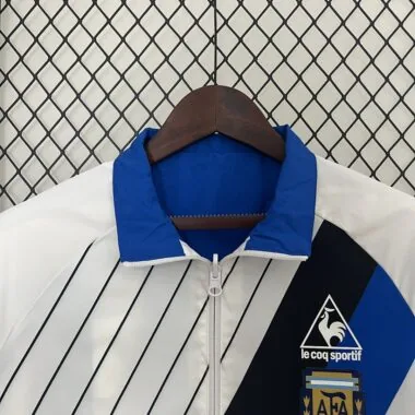 2024 Argentina blue and white Reversible windbreaker