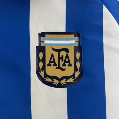 2024 Argentina blue and white Reversible windbreaker