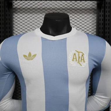 25-26 Argentinië 50-jarig jubileum: spelersshirt met lange mouwen