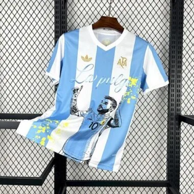 Argentinië 2024/25 Messi-shirt ter ere van het 50-jarig jubileum