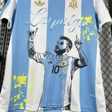 Argentina 2024/25 50th Anniversary Messi Jersey