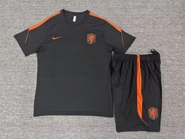 Netherlands 2026 Black Training suit size S-2XL