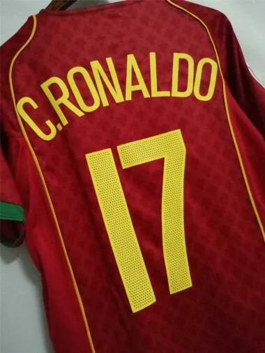 2004 Portugal home red