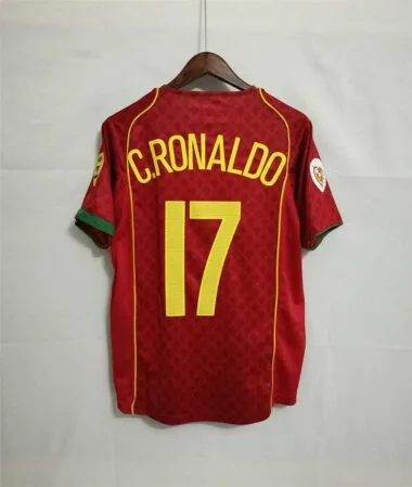 2004 Portugal home red