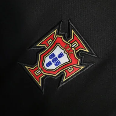 2006 Portugal away black retro jersey