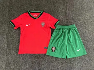 2024 Portugal home red kid kit
