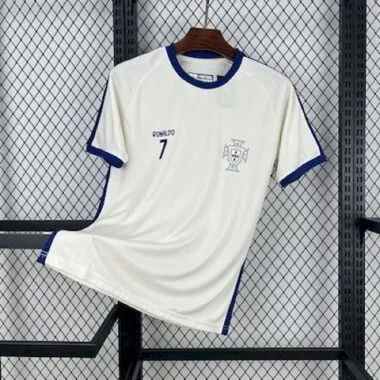 25-26 Portugal C Ronaldo European Cup cheering T-shirt Jersey