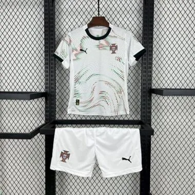 25-26 Portugal away kid kit