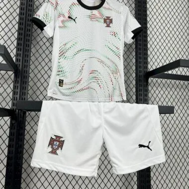 25-26 Portugal away kid kit