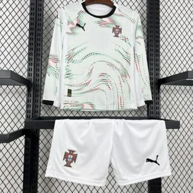 25-26 Portugal away long sleeve kid kit