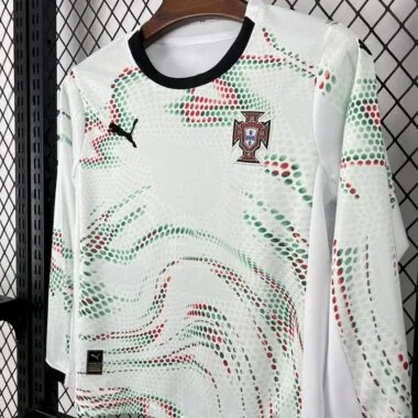 25-26 Portugal away long sleeve kid kit