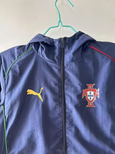 25-26 Portugal blue windbreaker