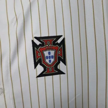 25-26 Portugal white baseball jersey