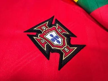 Camisola retro da seleção de Portugal para jogos em casa, 92-94
