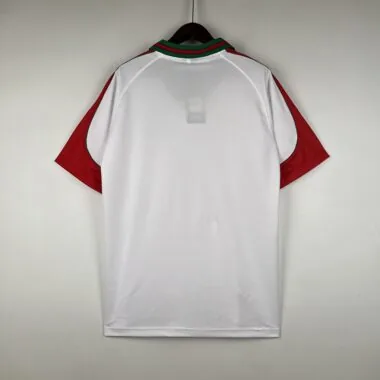 Camisa retro branca de visitante de Portugal de 96-97