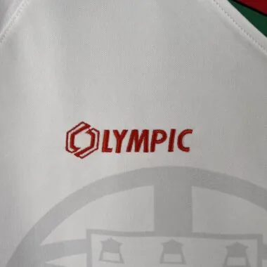 Camisa retro branca de visitante de Portugal de 96-97