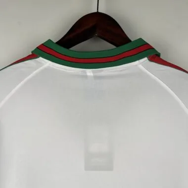 Camisa retro branca de visitante de Portugal de 96-97