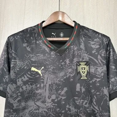 Portugal 2025/26 Black Training Shirt