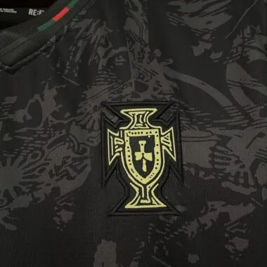 Portugal 2025/26 Black Training Shirt