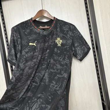 Portugal 2025/26 Black Training Shirt