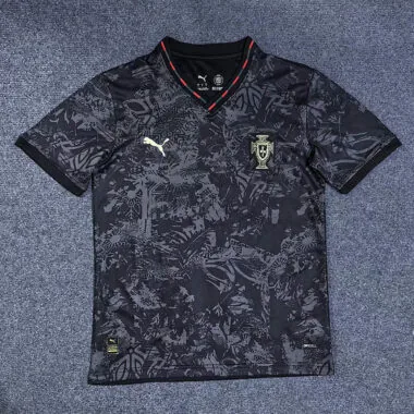 Portugal 2025/26 Black Training Shirt