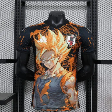 24-25 Japan Goku black and orange player version jersye
