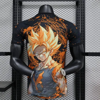 24-25 Japan Goku black and orange player version jersye
