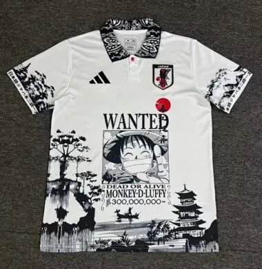 24-25 Japan Luffy white special jersey