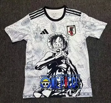 24-25 Japan One Piece White Jersey