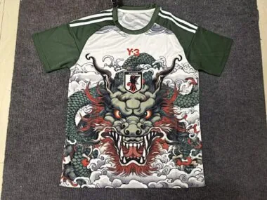 24-25 Japan Y-3 special version dragon soccer jersey size S-2XL