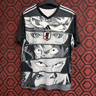 24-25 Japan black training jersey
