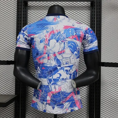 Camisola do Japão, versão jogador, da série Dragon Ball, tamanhos 24-25